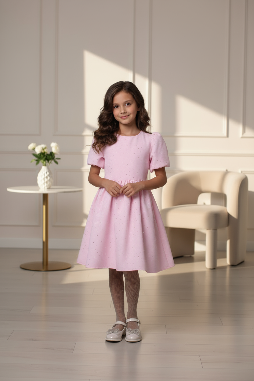 Платье нарядное на утренник со стразами — изображение 9