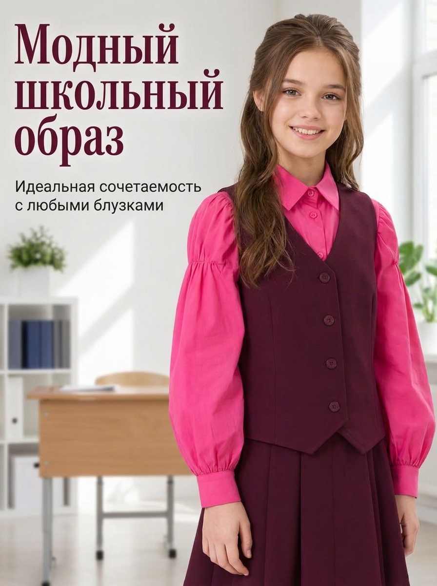 Жилет школьный — изображение 4